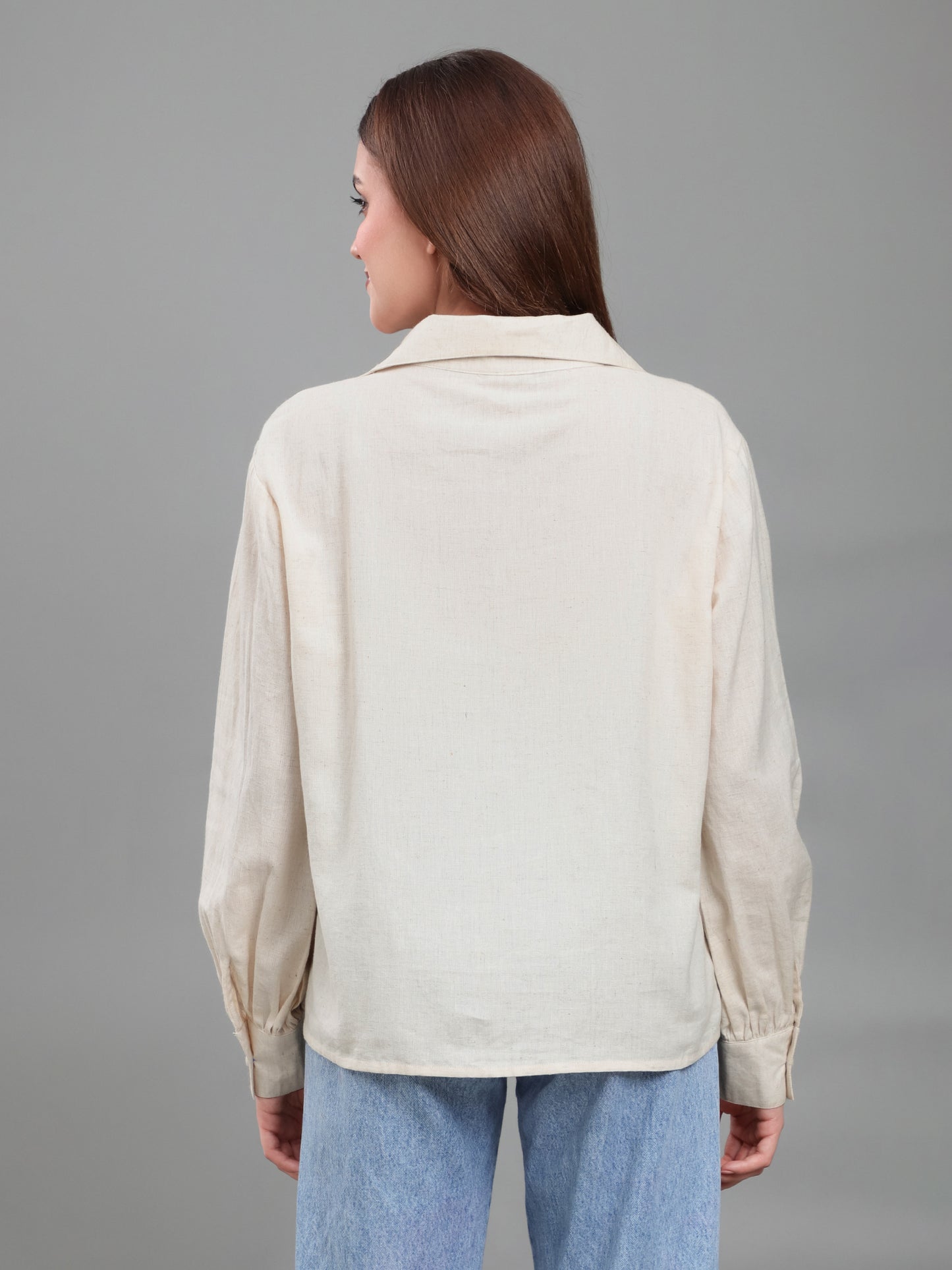 Hand-Painted Madhubani Pocket Shirt