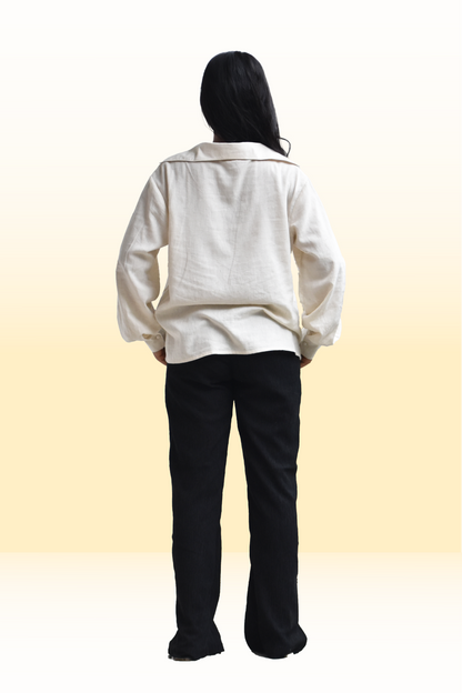 Oriana Off-White Top